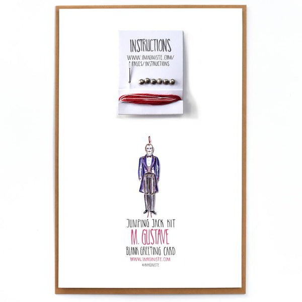 The Grand Budapest Hotel - M. Gustave Card