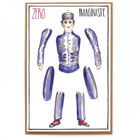 The Grand Budapest Hotel - Zero Card