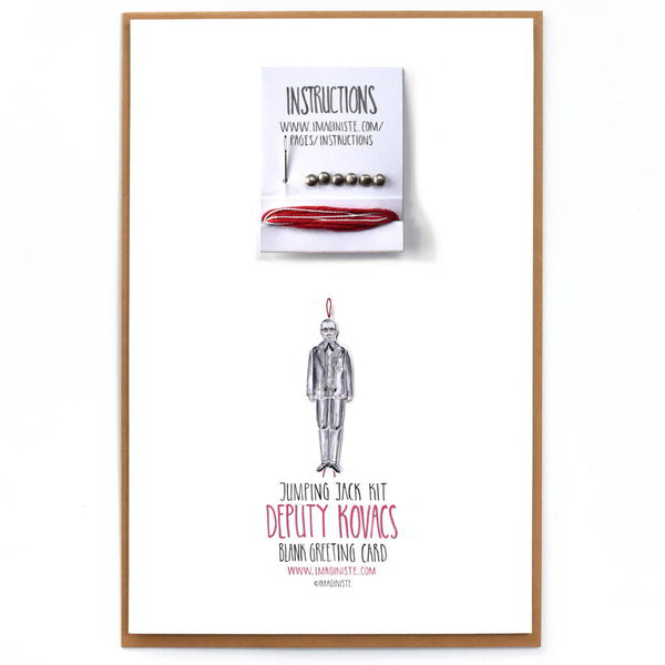 The Grand Budapest Hotel - Deputy Kovacs Card