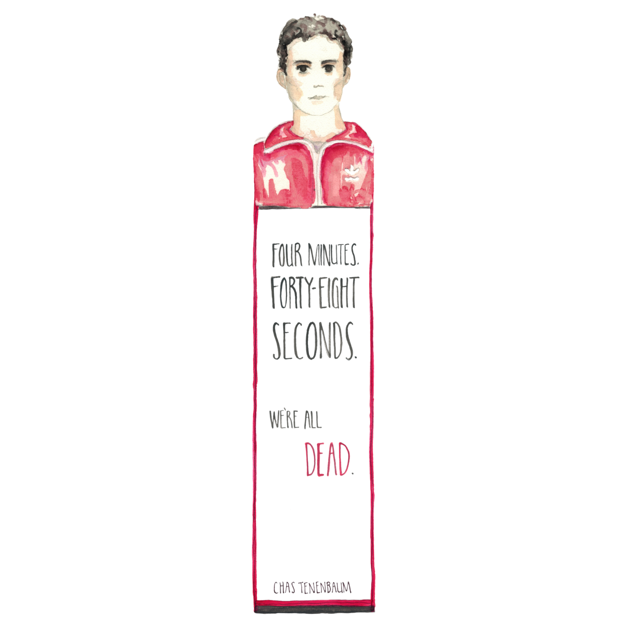 The Royal Tenenbaums - Chas Tenenbaum Bookmark