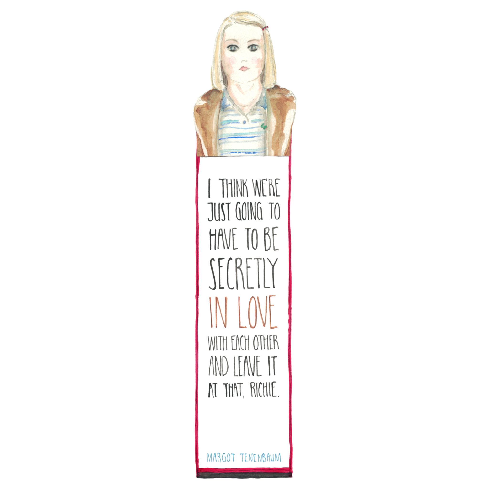 The Royal Tenenbaums - Margot Tenenbaum Bookmark