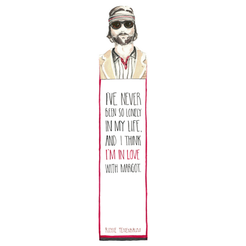 The Royal Tenenbaums - Richie Tenenbaum Bookmark