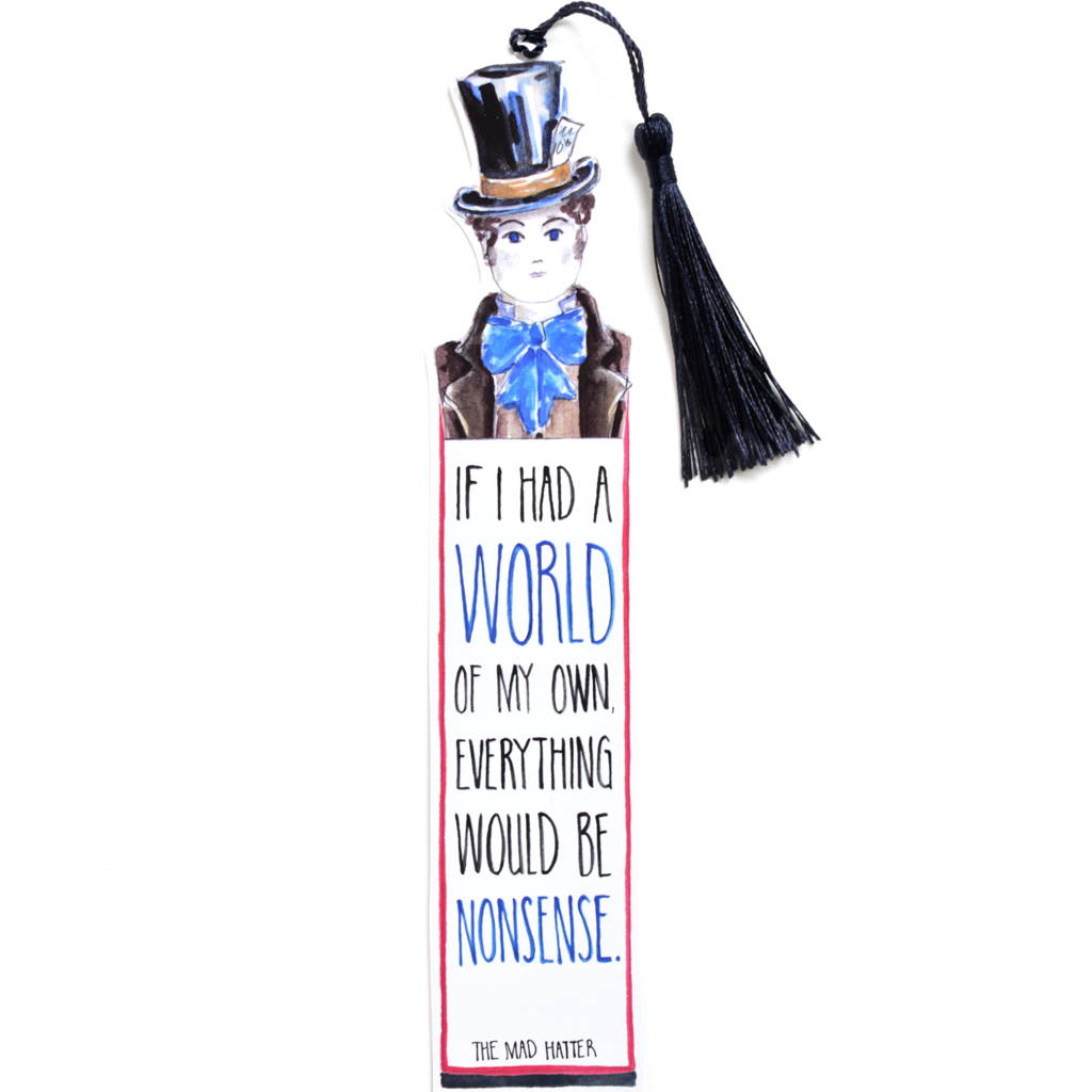 Mad Hatter Bookmark