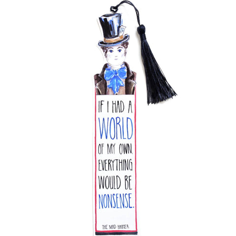 Mad Hatter Bookmark