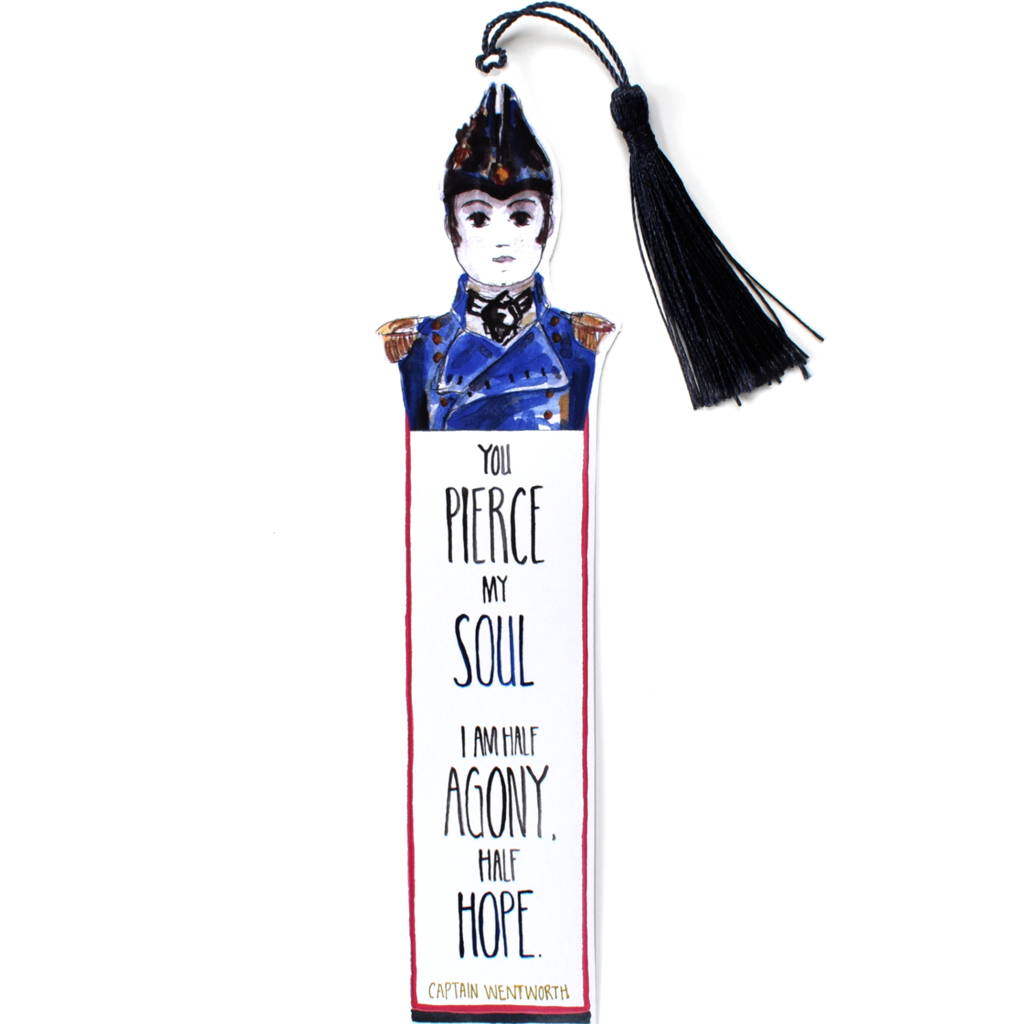 Captain Wentworth Bookmark