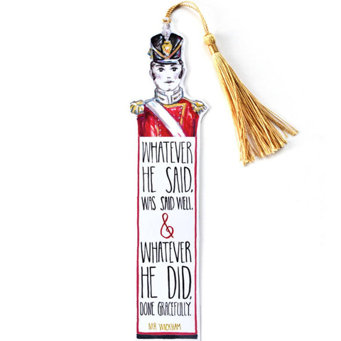 Mr Wickham Bookmark
