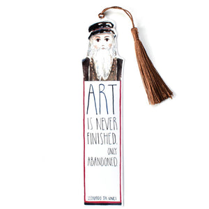 Leonardo da Vinci Bookmark