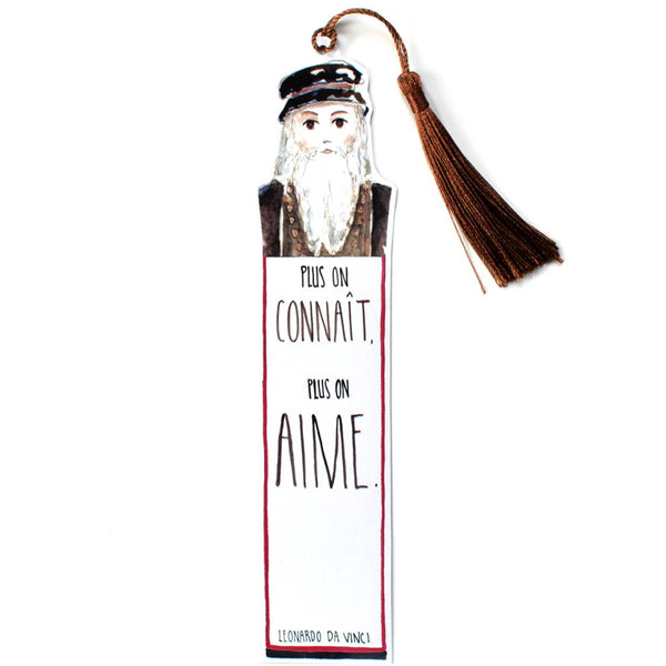 Leonardo da Vinci Bookmark
