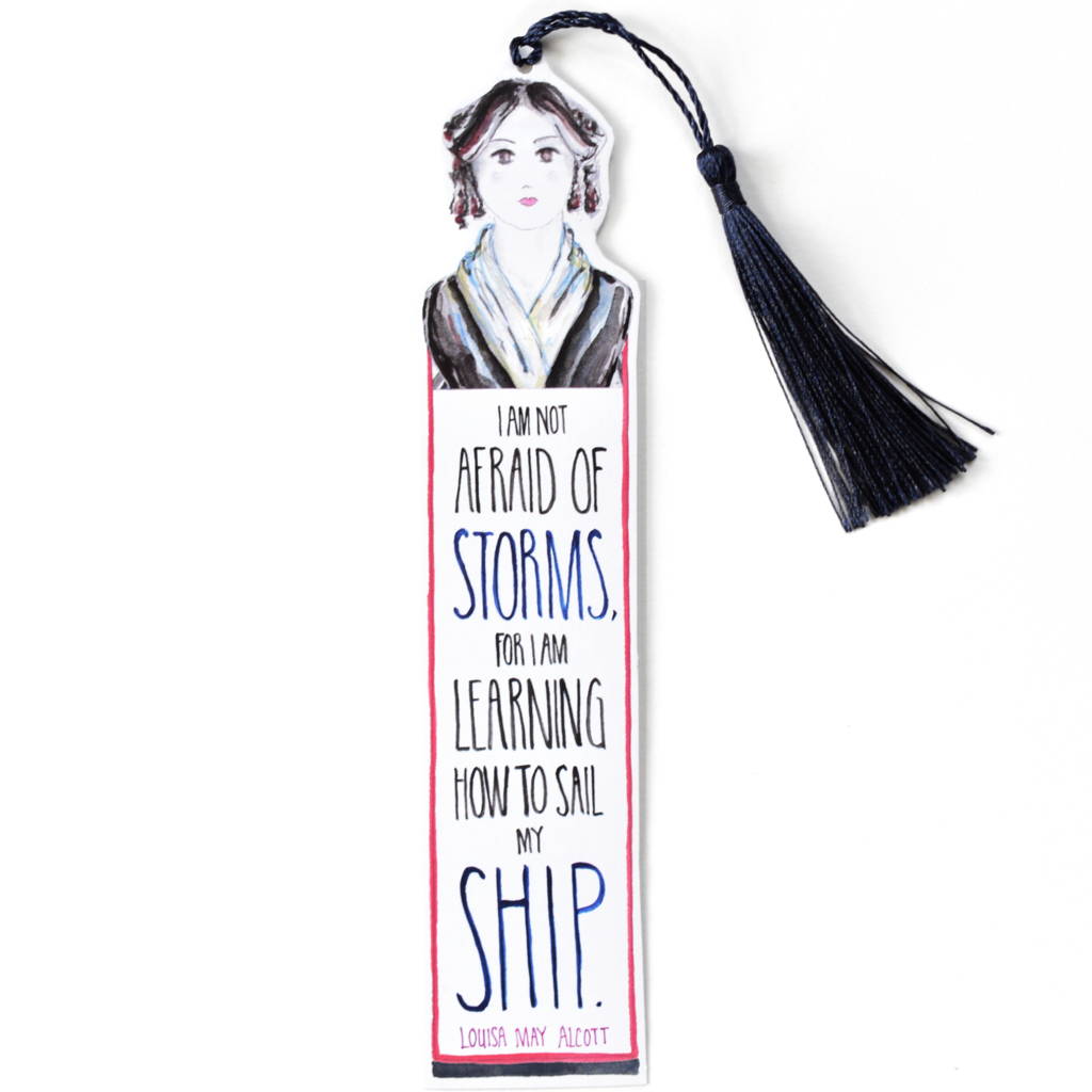 Louisa May Alcott Bookmark