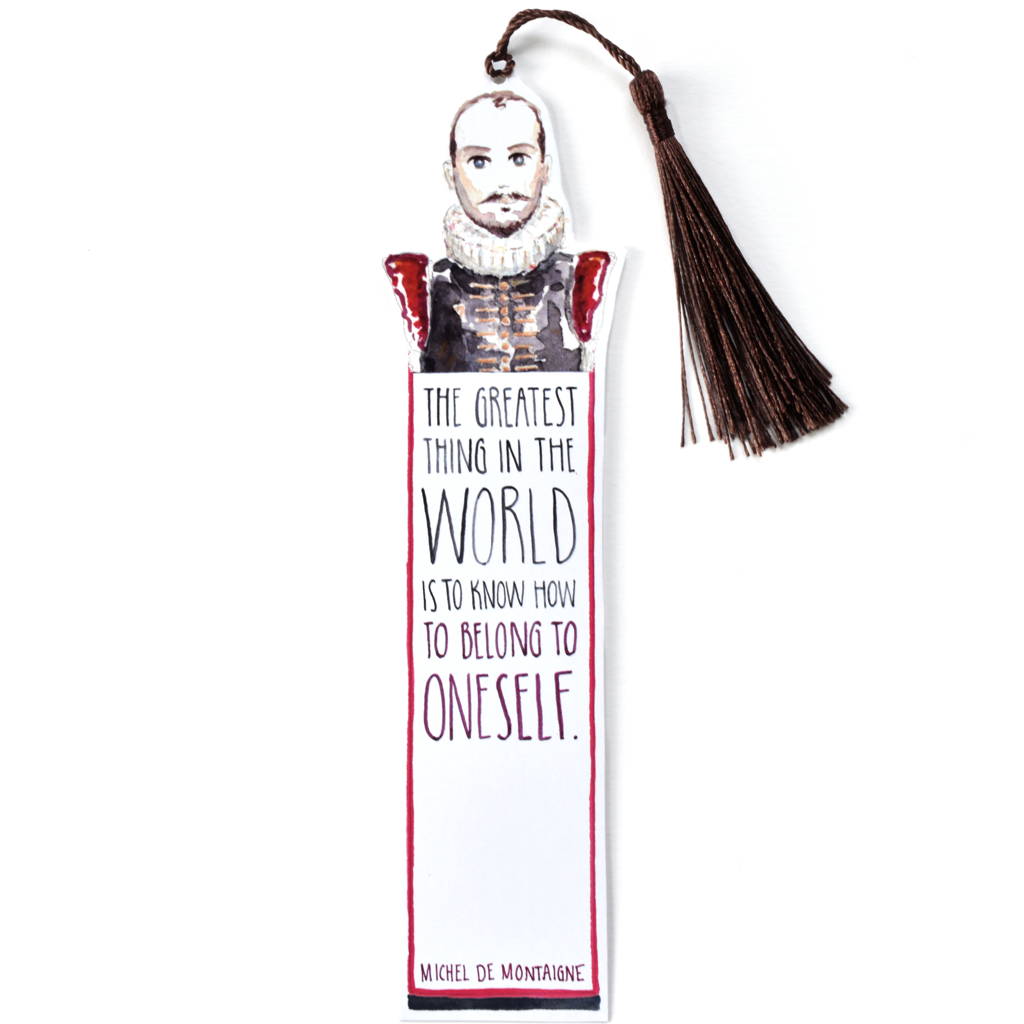 Montaigne Bookmark