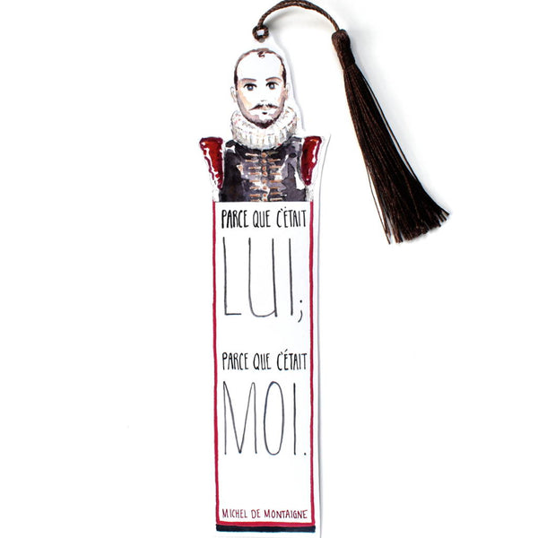 Montaigne Bookmark