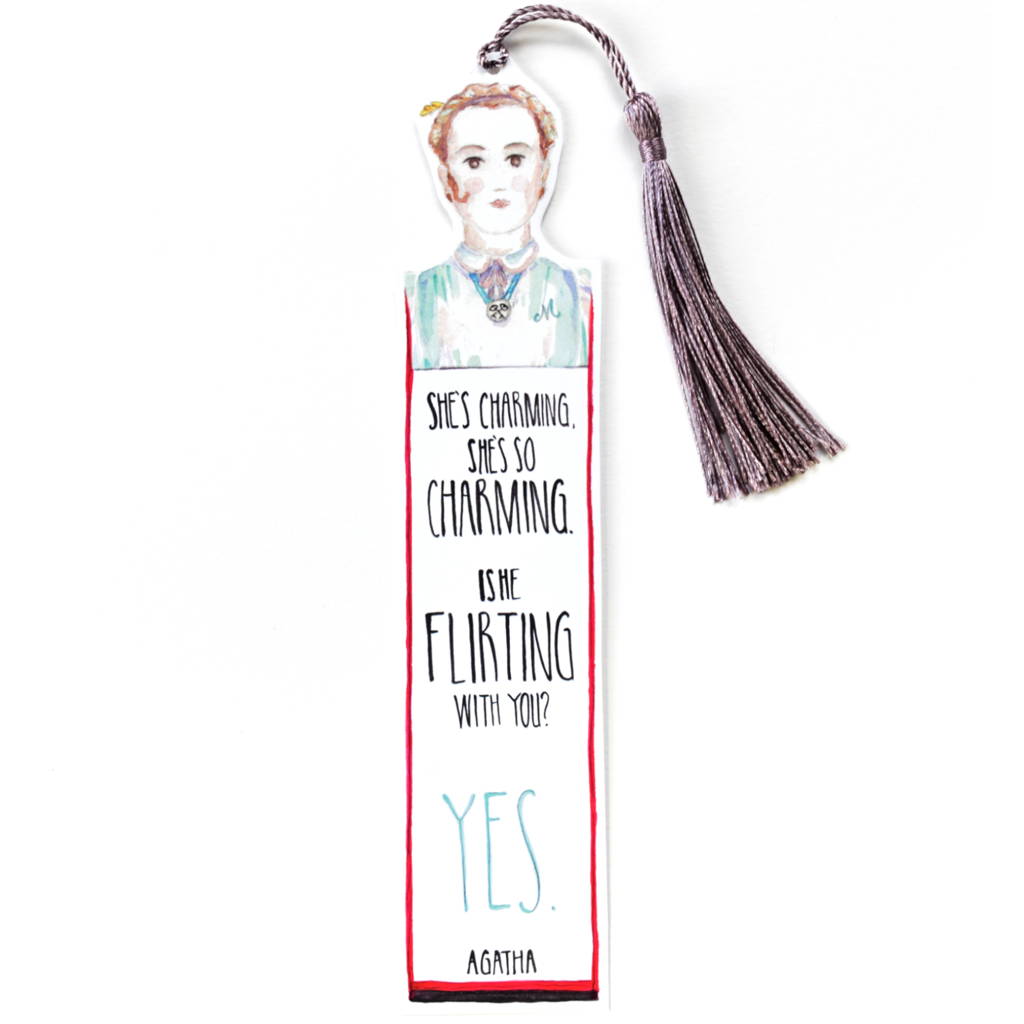 The Grand Budapest Hotel - Agatha Bookmark
