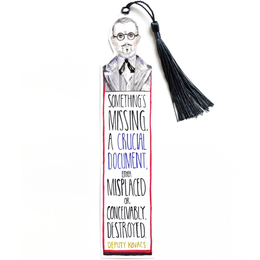 The Grand Budapest Hotel - Deputy Kovacs Bookmark