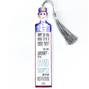 The Grand Budapest Hotel - Zero Bookmark