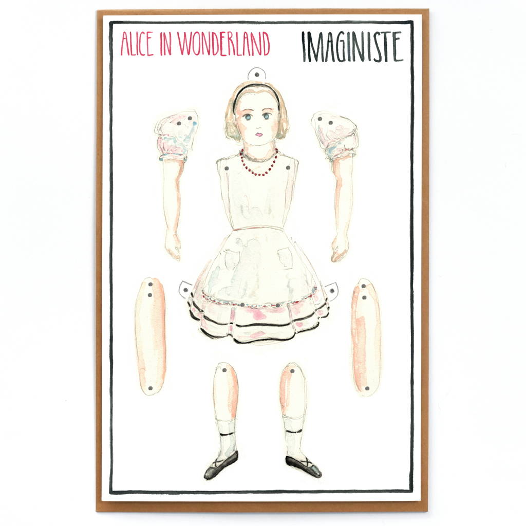 Alice in Wonderland Card