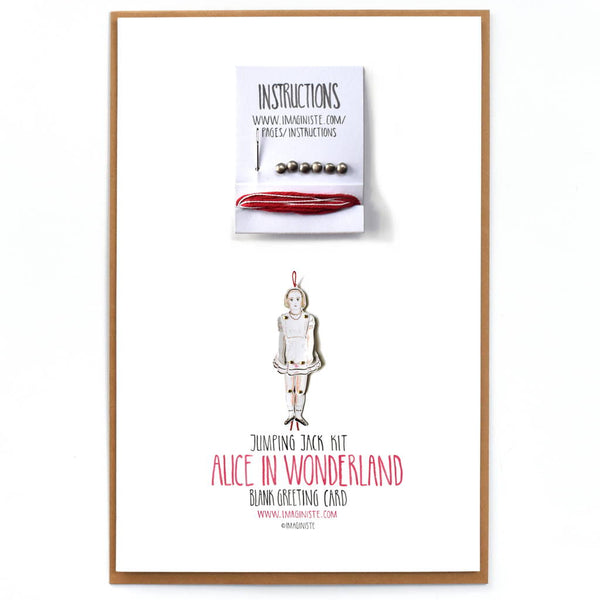 Alice in Wonderland Card