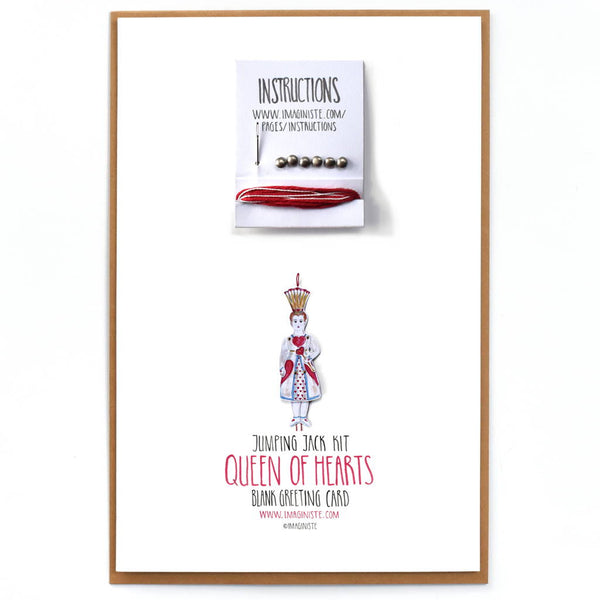 Queen of Hearts Card