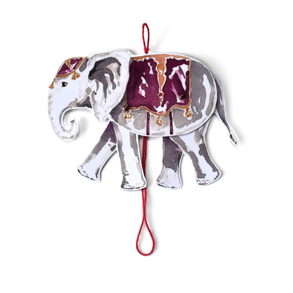 Circus Baby Elephant Card