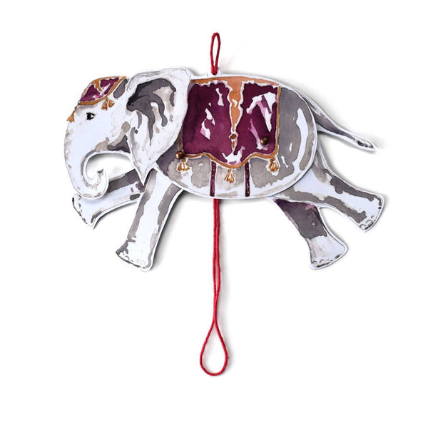 Circus Baby Elephant Card