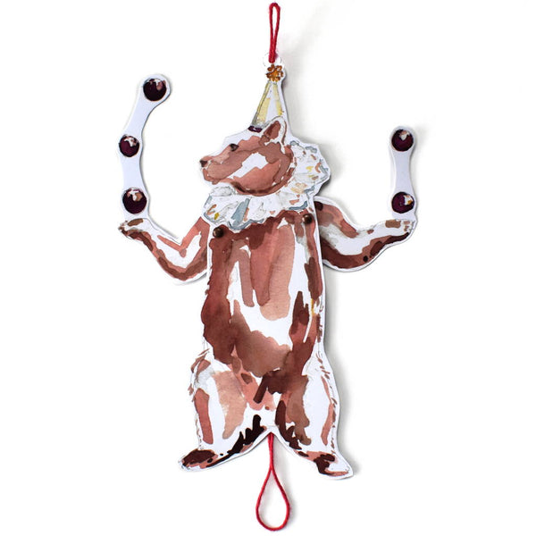 Circus Bear Card