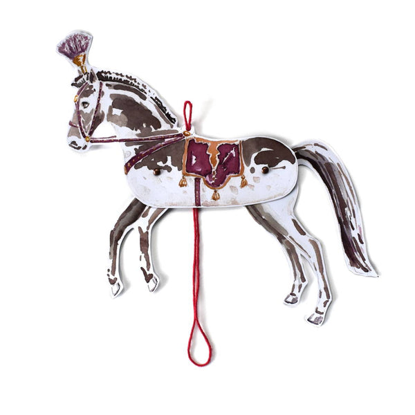 Circus Horse Card