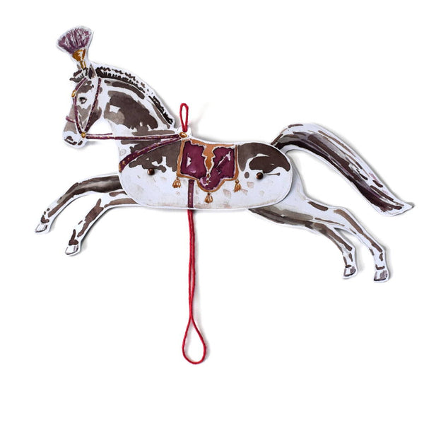Circus Horse Card