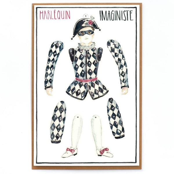 Harlequin Card