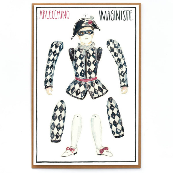 Harlequin Card