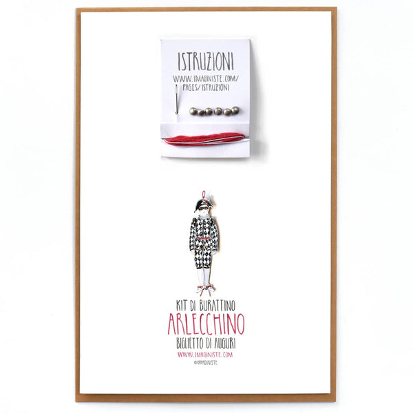 Harlequin Card