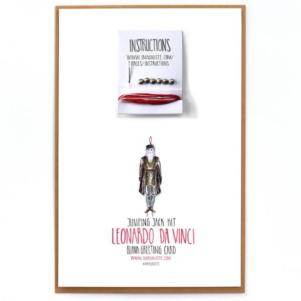 Leonardo da Vinci Card
