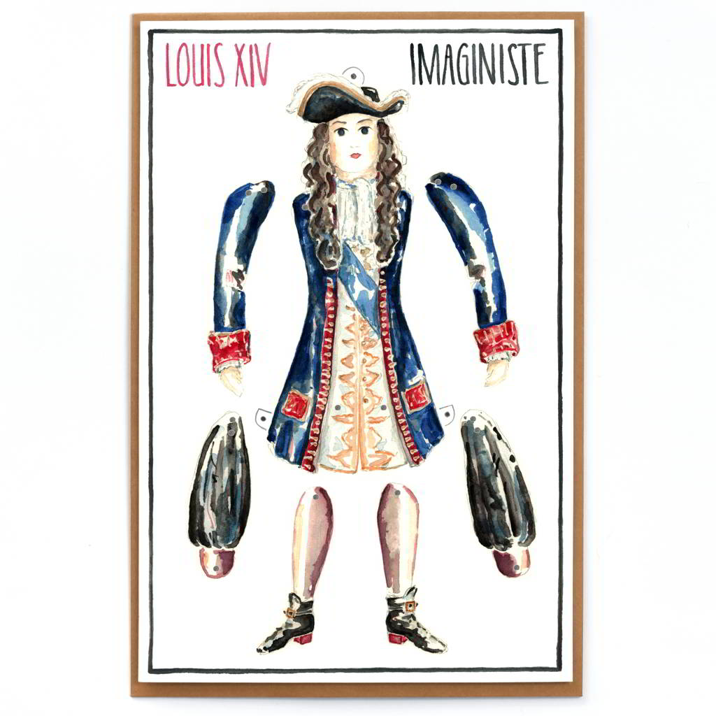 Louis XIV Card