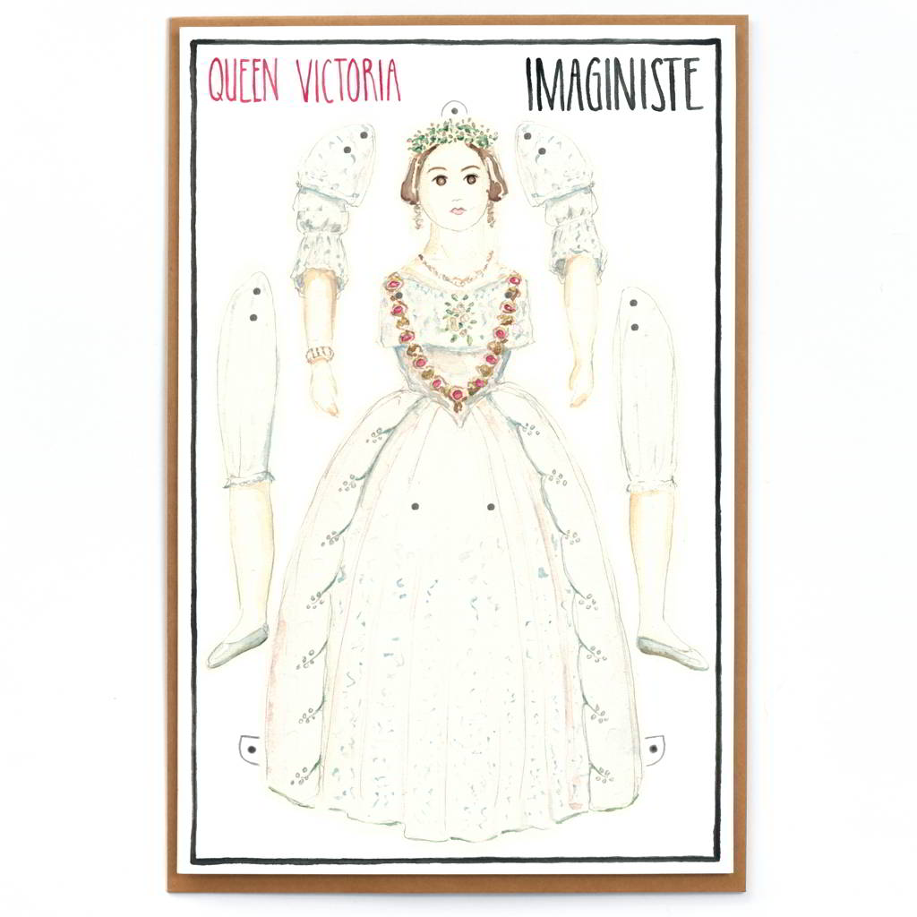 Queen Victoria Card