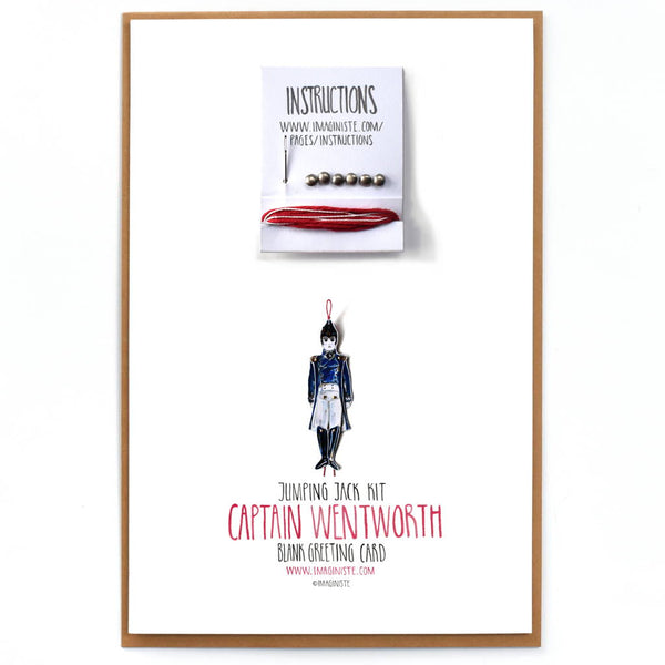 Captain Wentworth Bookmark